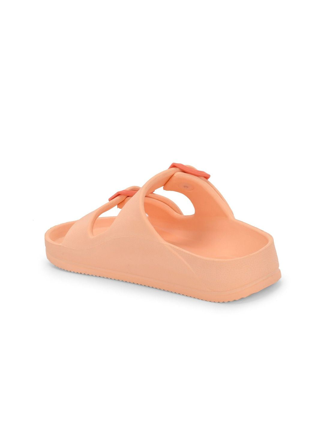 HRX by Hrithik Roshan Women Orange-coloured Rubber Sliders