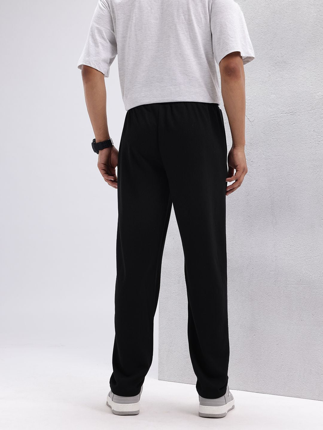 HRX by Hrithik Roshan Men Lifestyle Brand Logo Detail Track pants