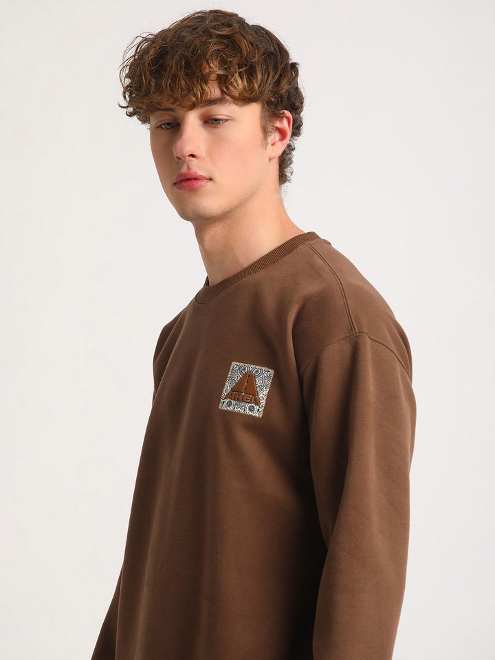 THE BEAR HOUSE Graphic Printed Pullover Sweatshirt