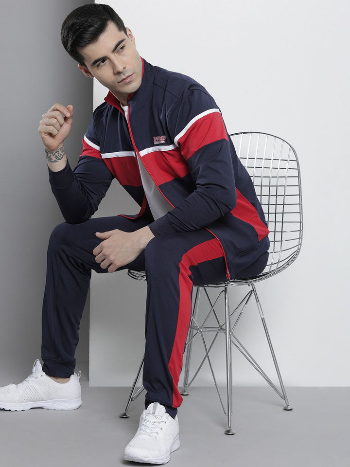 The Indian Garage Co Men Colourblocked Tracksuit