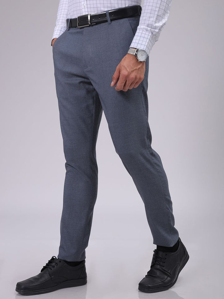 The Indian Garage Co. X Luxe Men Slim Fit Formal Trousers