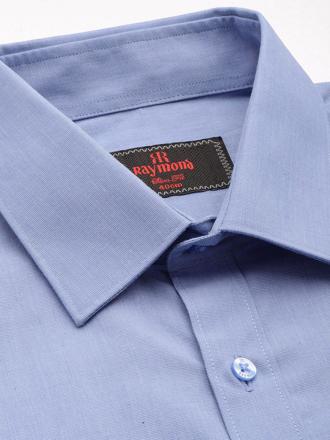 Raymond Pure Cotton Slim Fit Formal Shirt