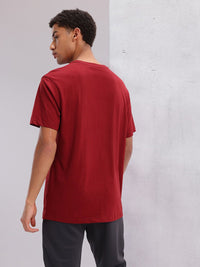 HRX by Hrithik Roshan Typography Printed Relaxed Fit Training T-shirt