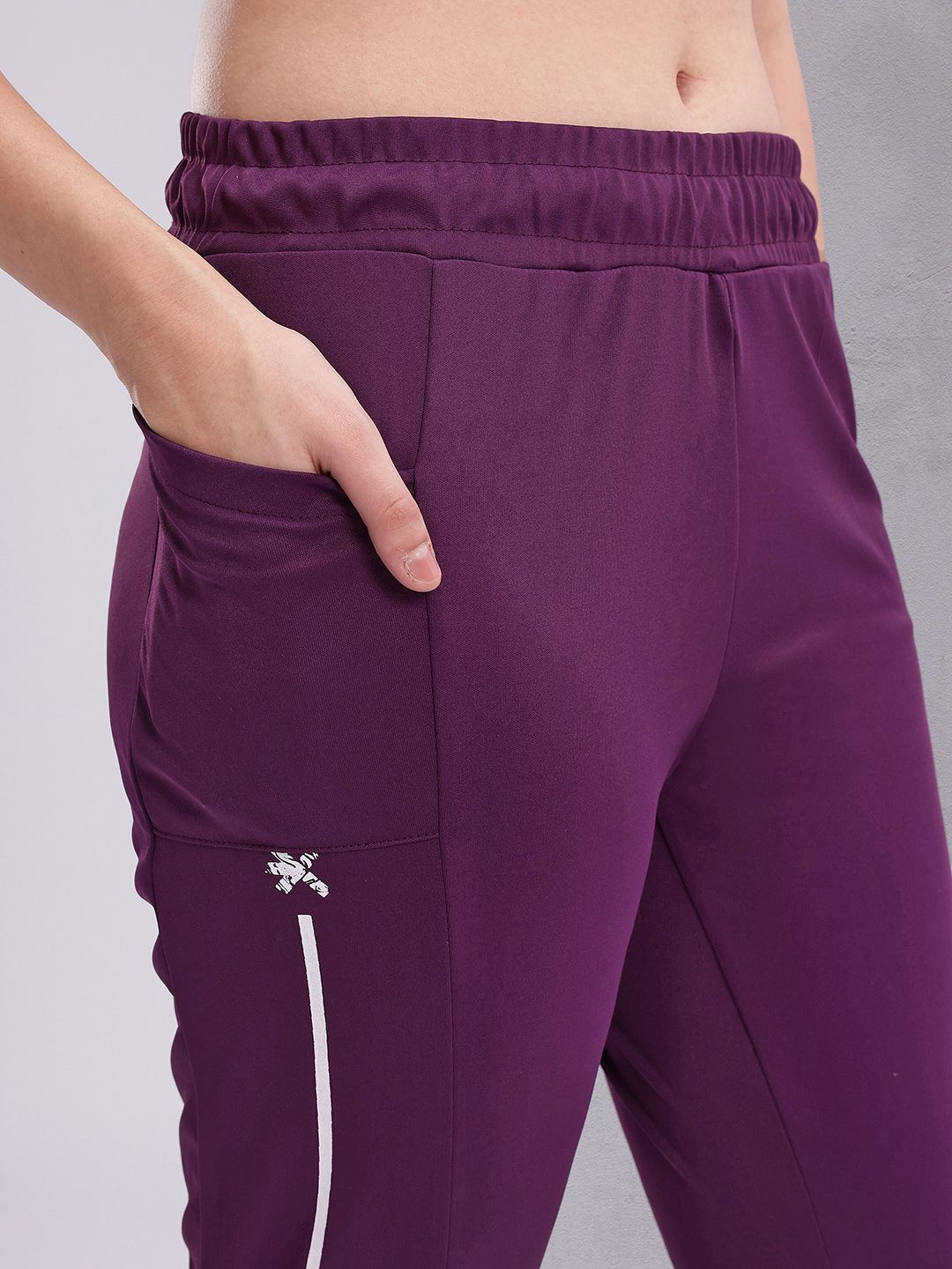 HRX by Hrithik Roshan Women Side Stripe Training Joggers