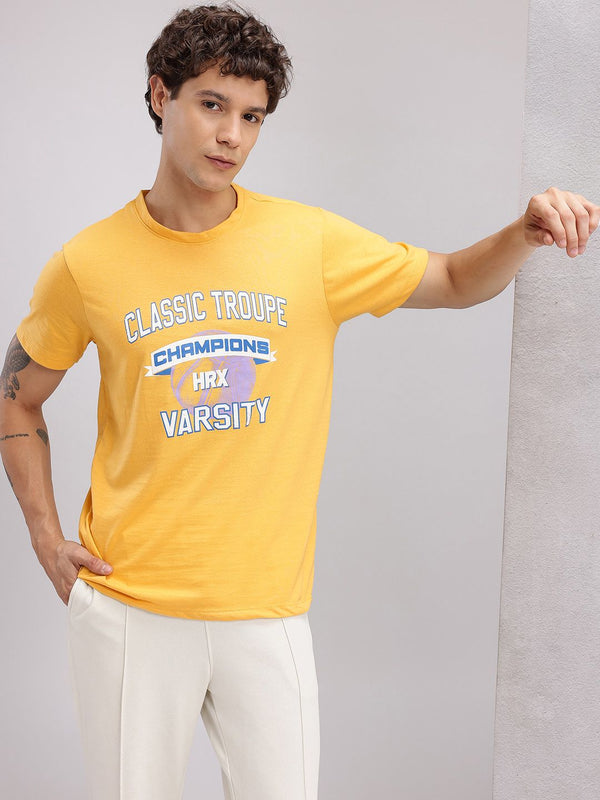 HRX by Hrithik Roshan Varsity Print Lifestyle T-shirt