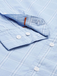Park Avenue Pure Cotton Slim Fit Checked Shirt