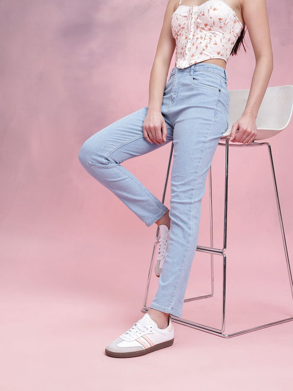 Dressberry Women Mid-Rise Regangan Slim Fit