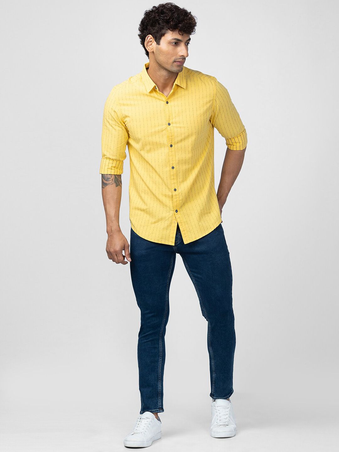 SPYKAR Men Kano Slim Fit Cotton Jeans