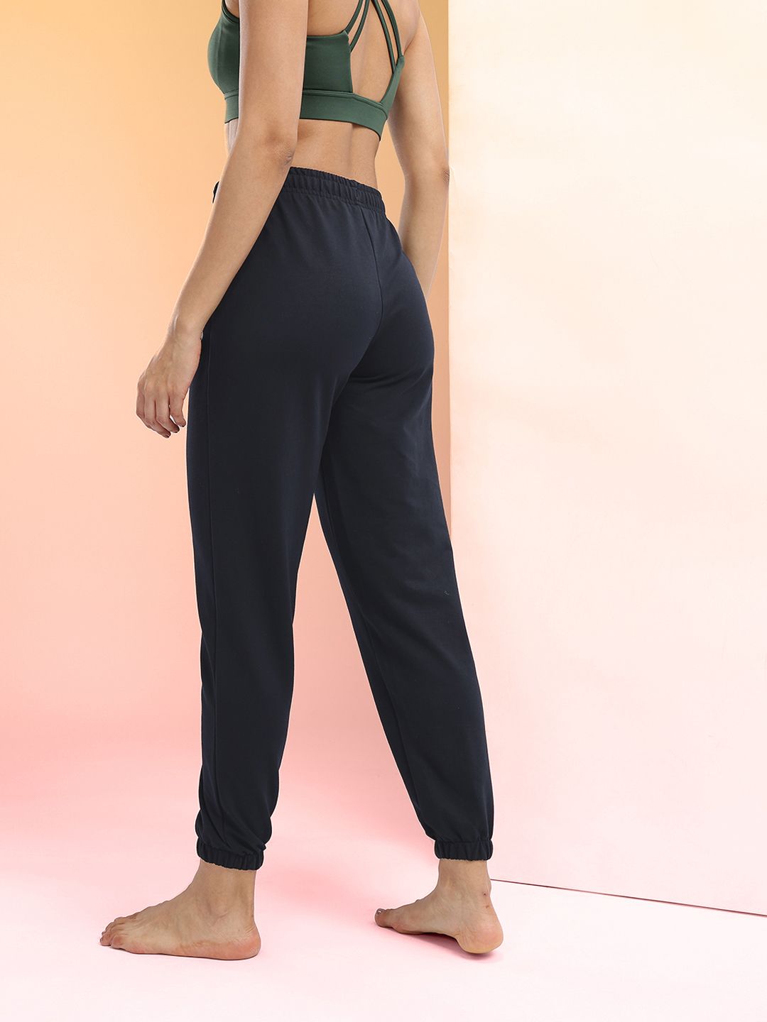 HRX by Hrithik Roshan Women Mid-Rise Yoga Joggers