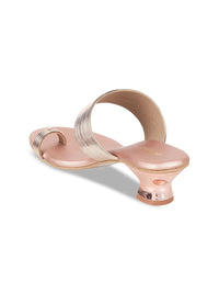 Metro Pink Kitten Sandals