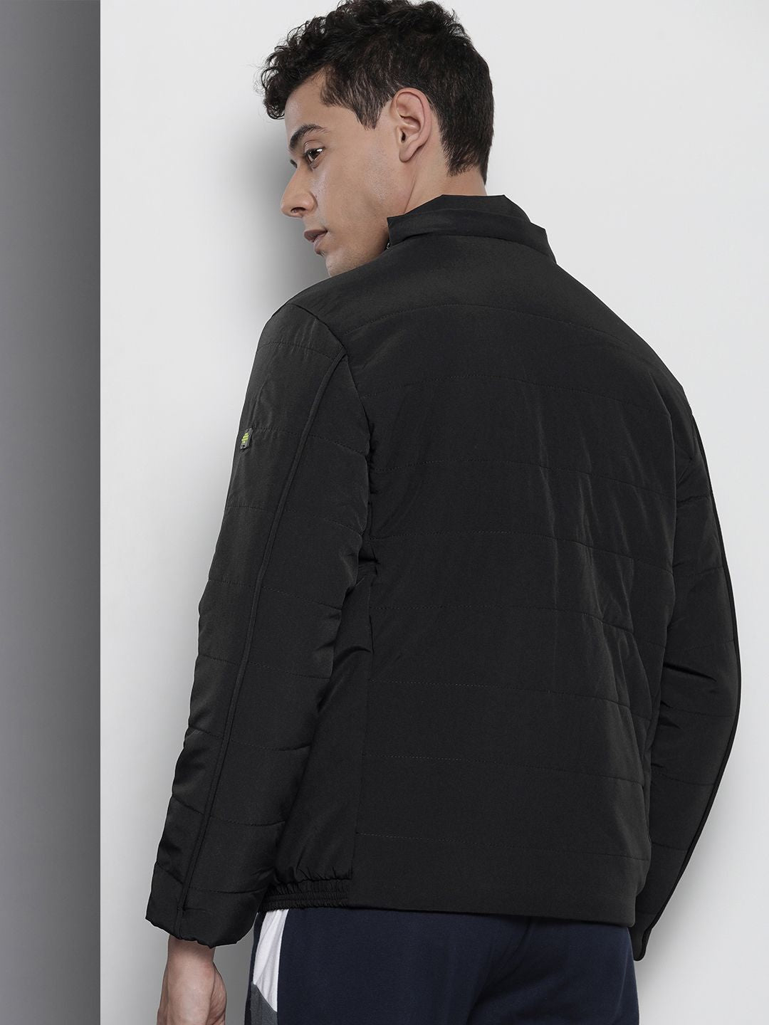 The Indian Garage Co Men Zip-Front Bomber Jacket with Detachable Hood