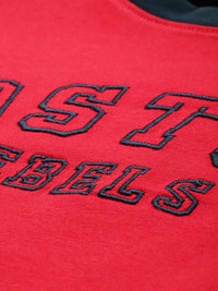 DILLINGER Typography Embroidered Pure Cotton T-shirt