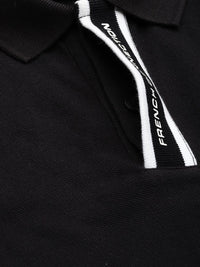T-Shirt Kapas Polo Sambungan Perancis
