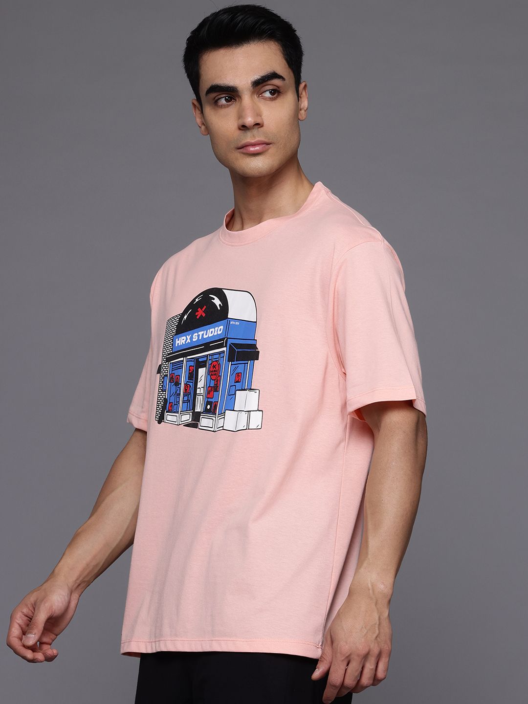 HRX by Hrithik Roshan Men Printed T-shirt