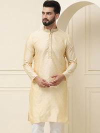 SOJANYA Ethnic Motifs Embroidered Pastel Kurta
