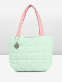 DressBerry Quilted Structured Shoulder Bag