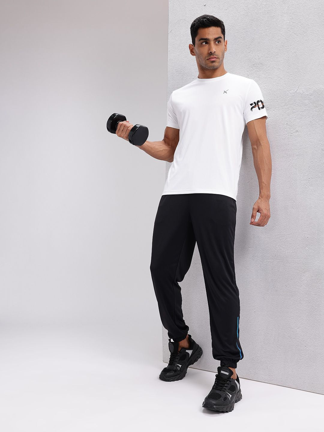 HRX by Hrithik Roshan Men Mid-Rise Rapid-Dry Training Joggers