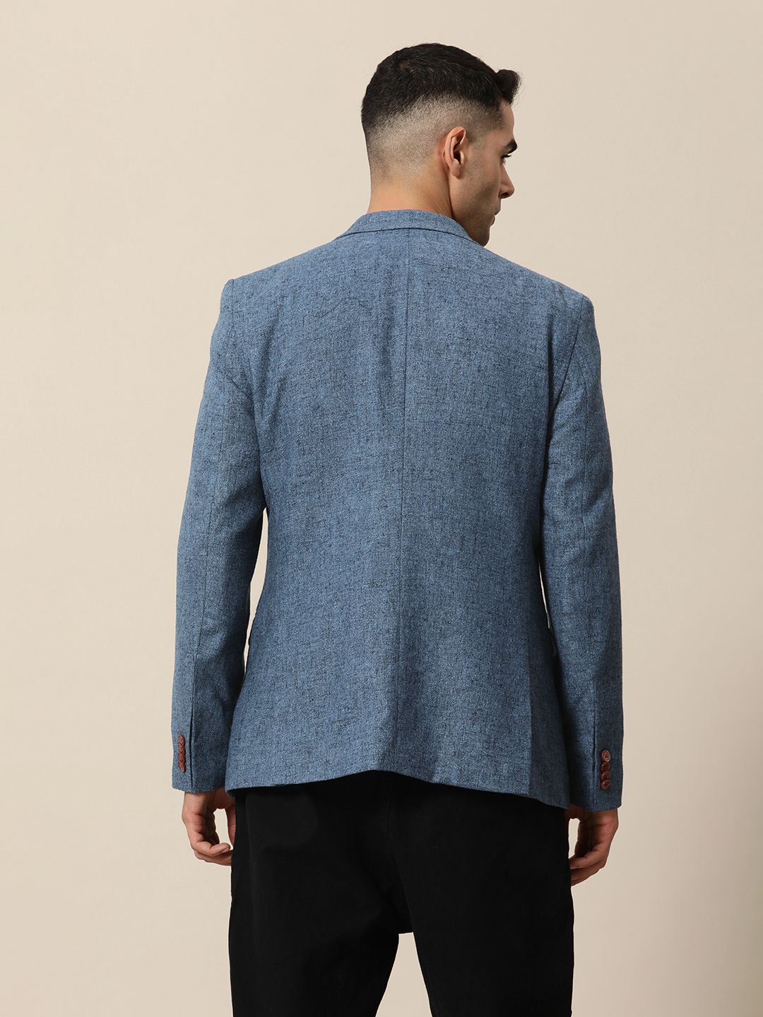 Mr Bowerbird Men Tweed Tailored Fit Blazers