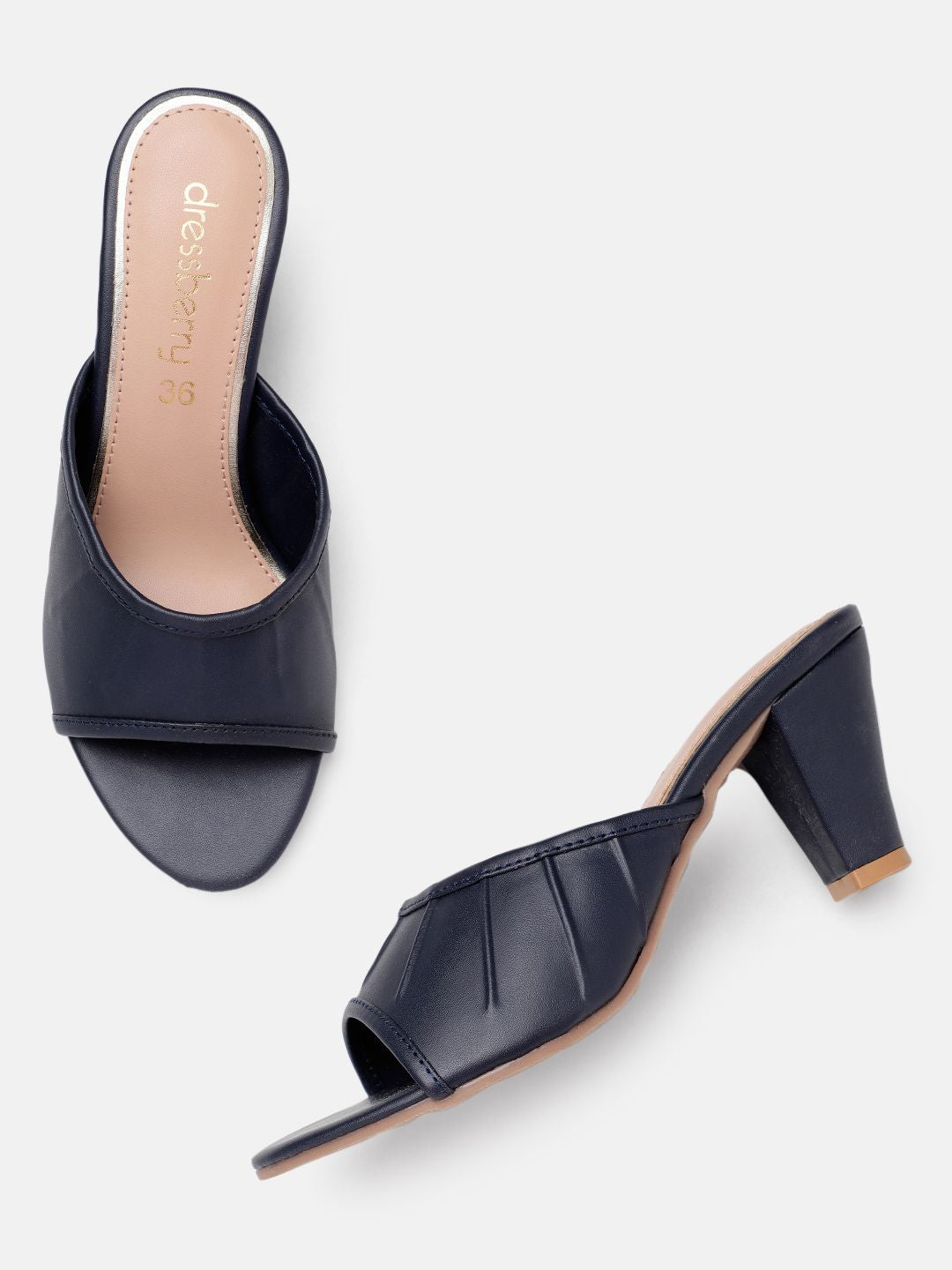 DressBerry Block Heel Sandals