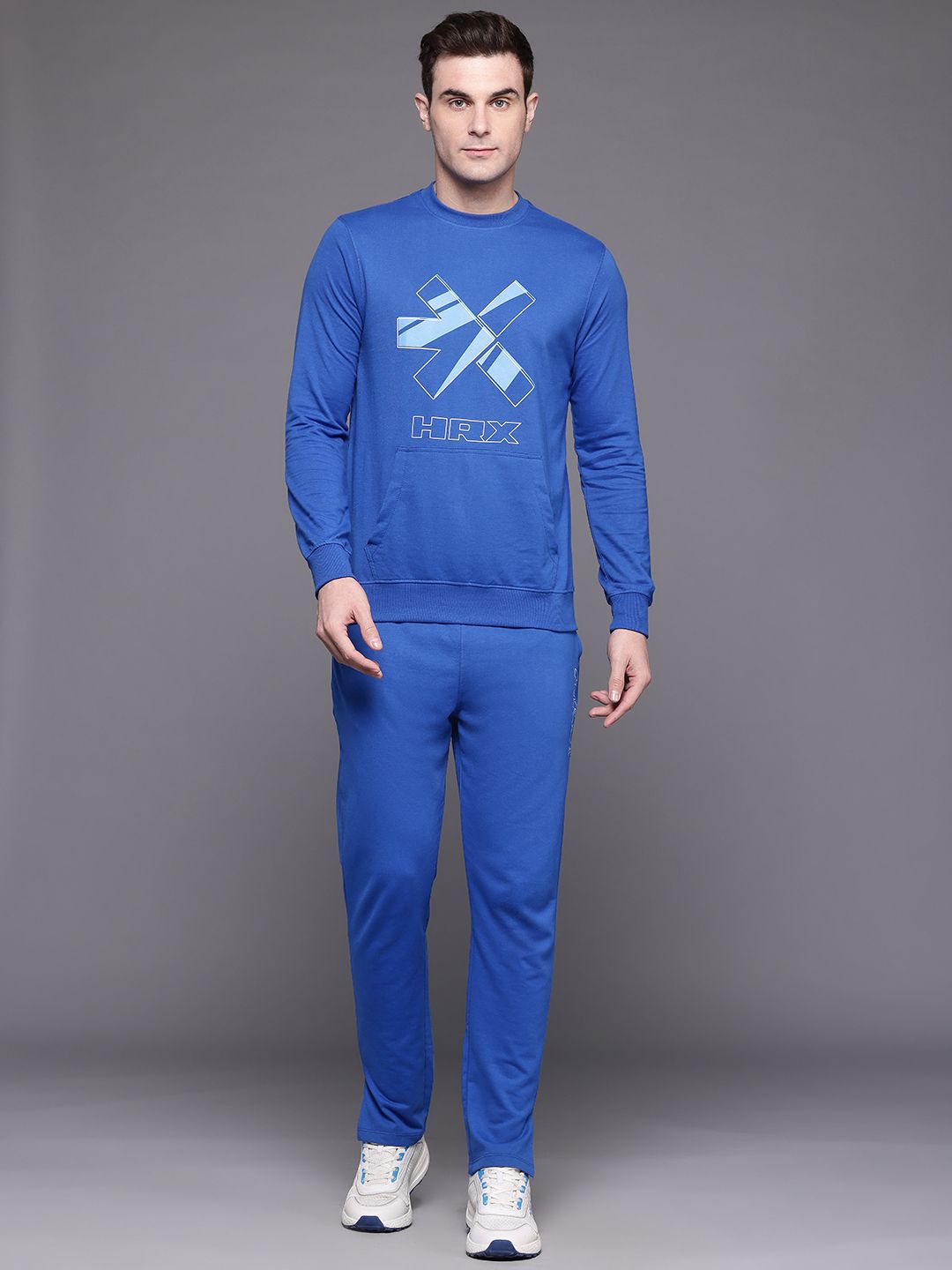 HRX by Hrithik Roshan Brand Logo Printed Lifestyle Tracksuit