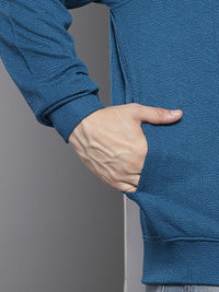 The Indian Garage Co Relaxed Fit Textured Sweatshirt