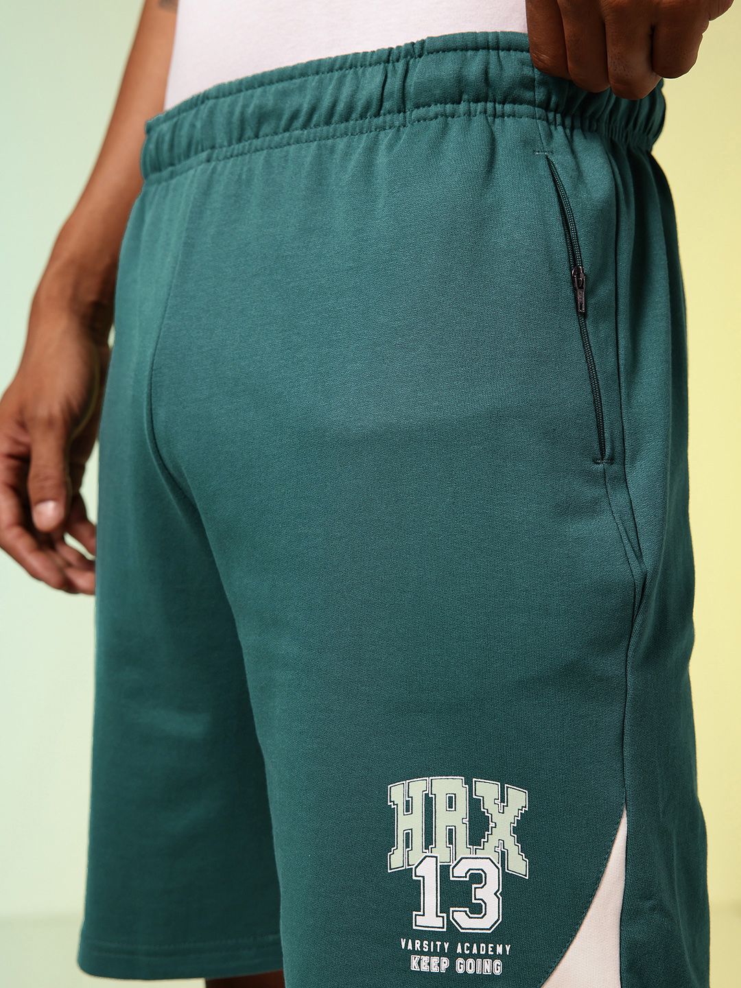 HRX by Hrithik Roshan Men Brand Logo Printed Lifestyle Shorts