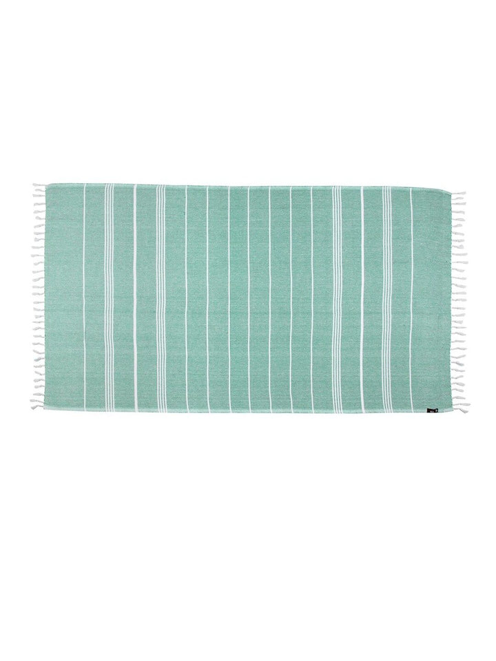 KLOTTHE Unisex Set Of 4 Striped 233 GSM Bath Towels