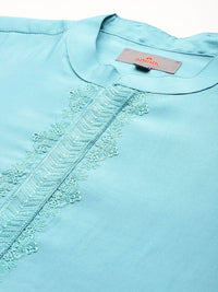Anouk Tyohaar Collection Straight Kurta with Thread Work