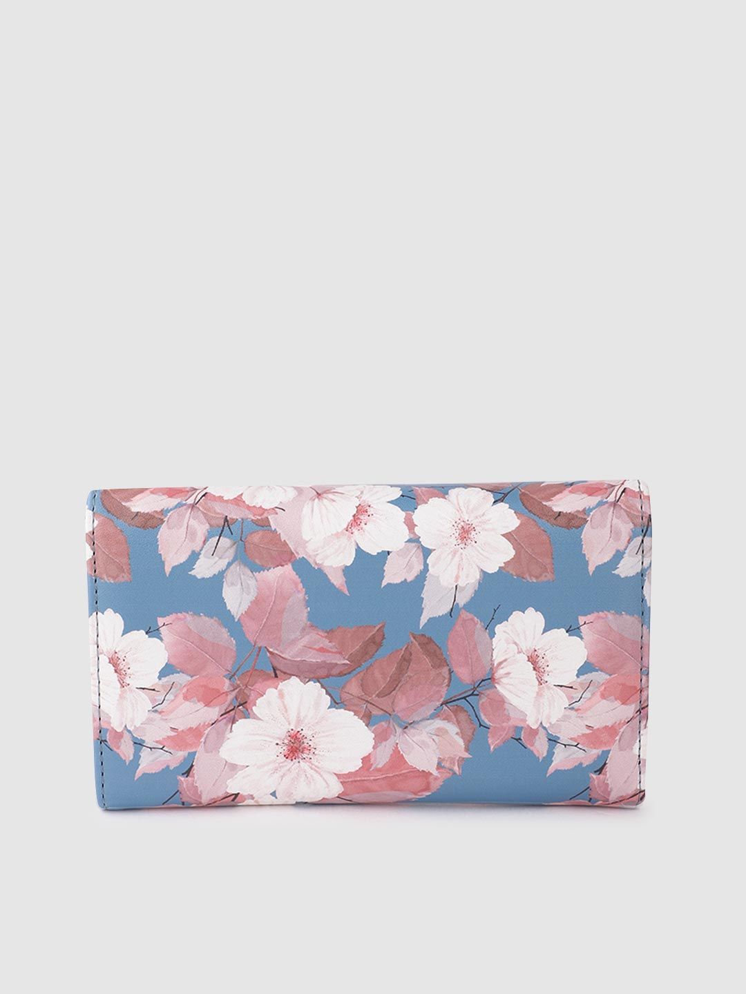 Lino Perros Women Floral Printed Three Fold Wallet
