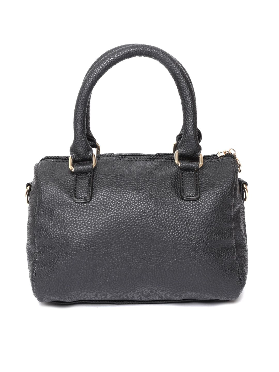 Lino Perros Black Solid Handheld Bag