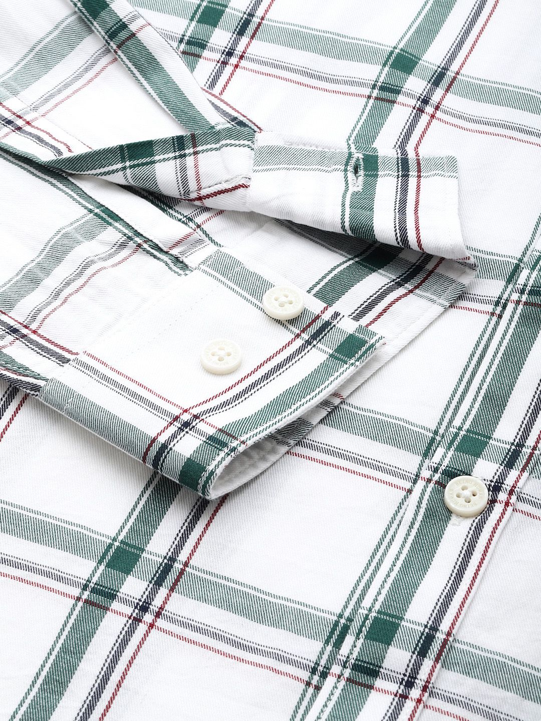 Being Human Pure Cotton Slim Fit Checked Casual Shirt