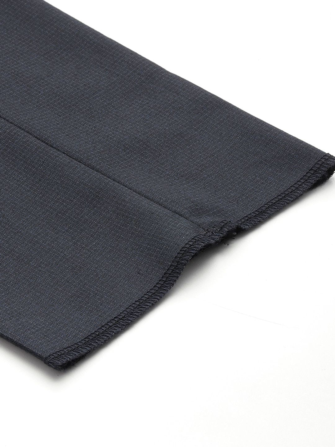 Raymond Men Slim Fit Self Checked Formal Trousers