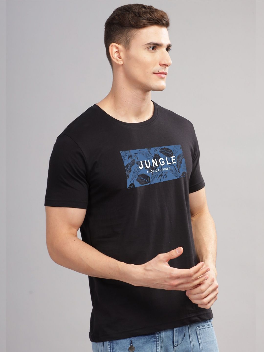 ADRO Men Printed T-shirt