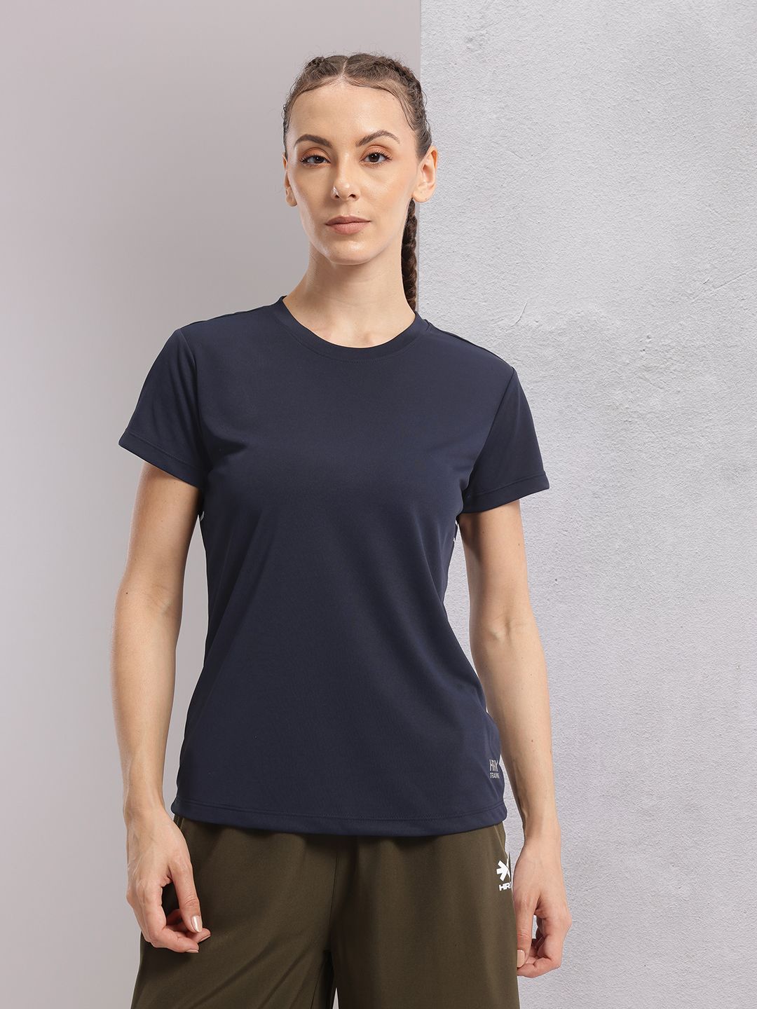 HRX by Hrithik Roshan Printed Rapid-Dry Training T-shirt