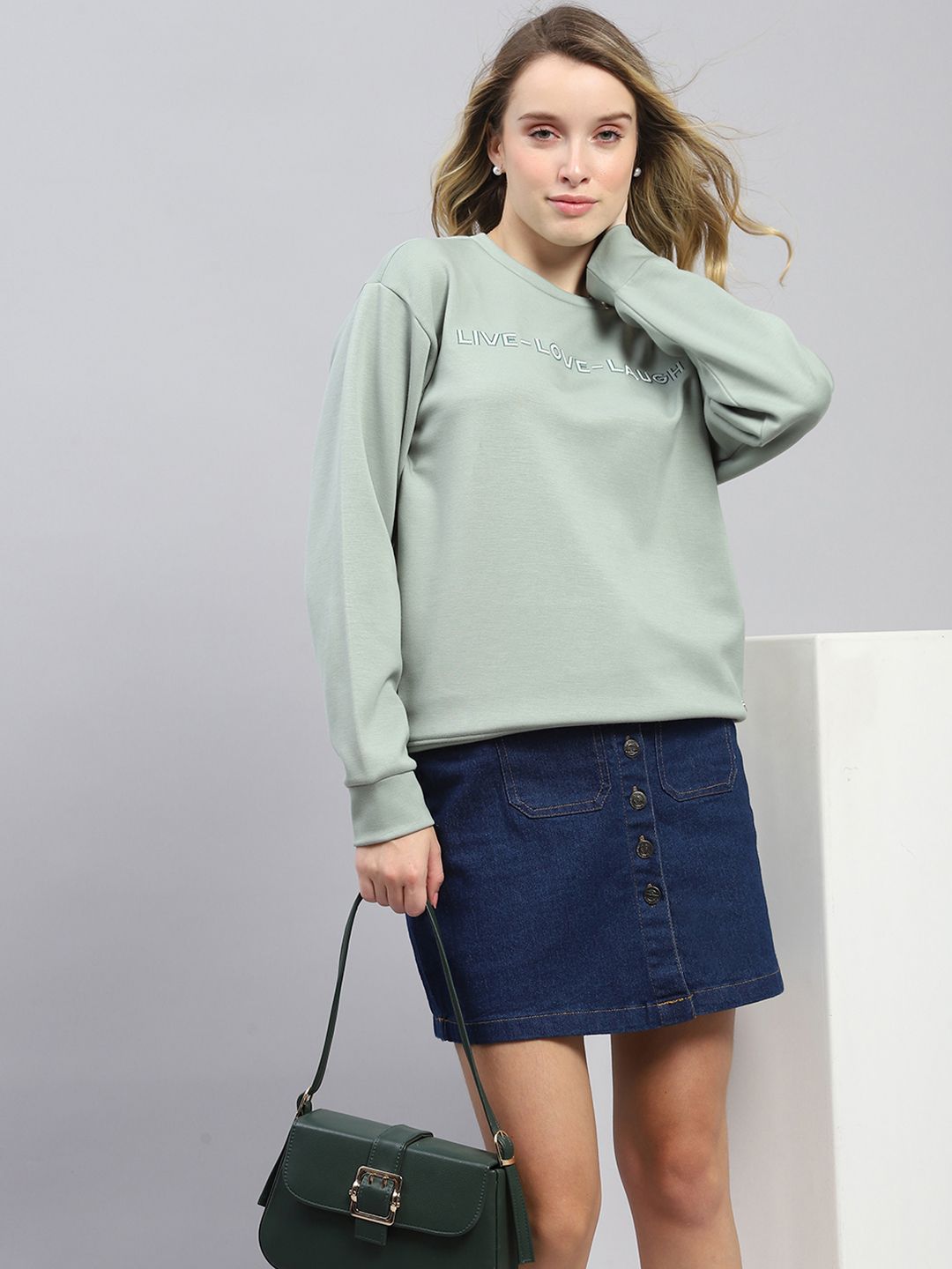 Monte Carlo Typography Printed Sweatshirt