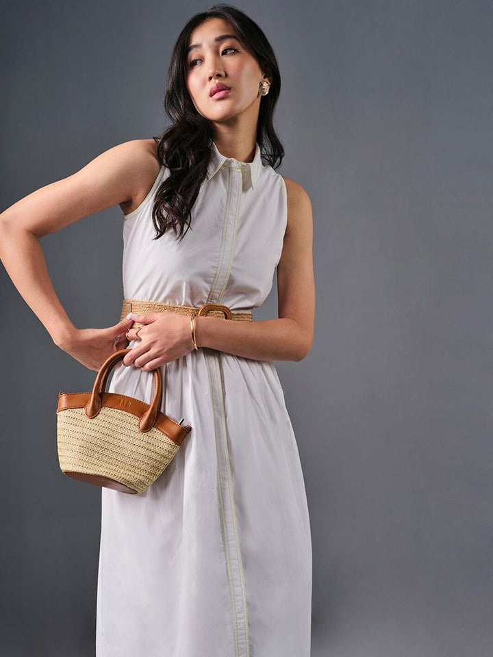 AND Solid Maxi Dress