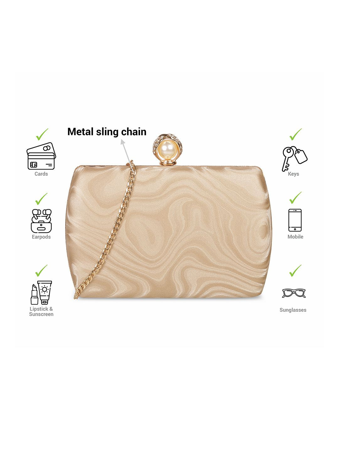 Mochi Textured Box Clutch