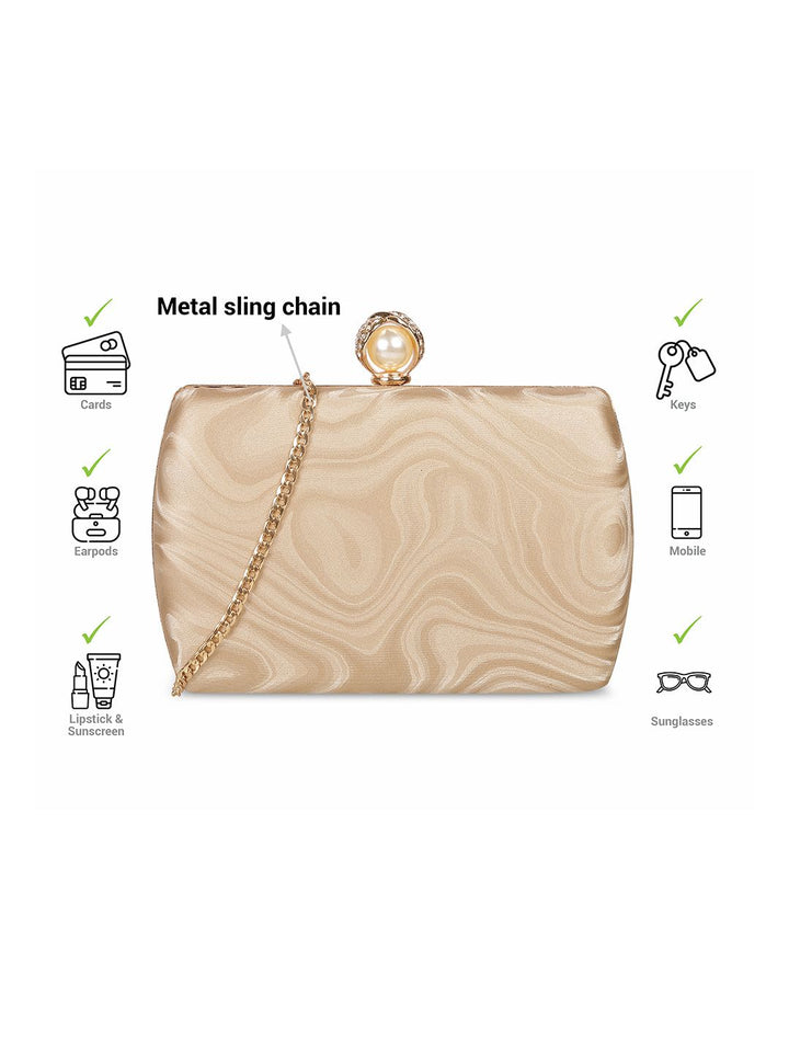 Mochi Textured Box Clutch