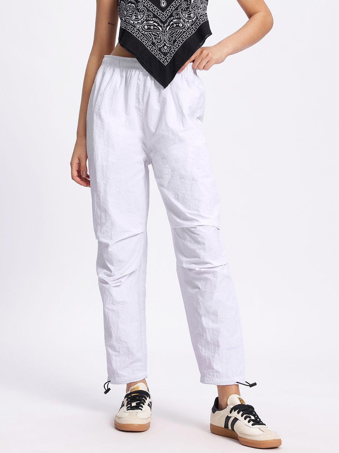 DressBerry Women Toggled Edge Track Pants