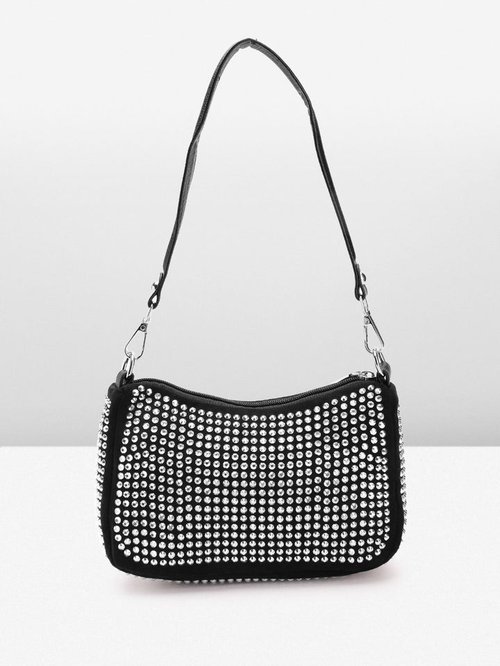 Lino Perros Women Embellished Structured Party Shoulder Bag