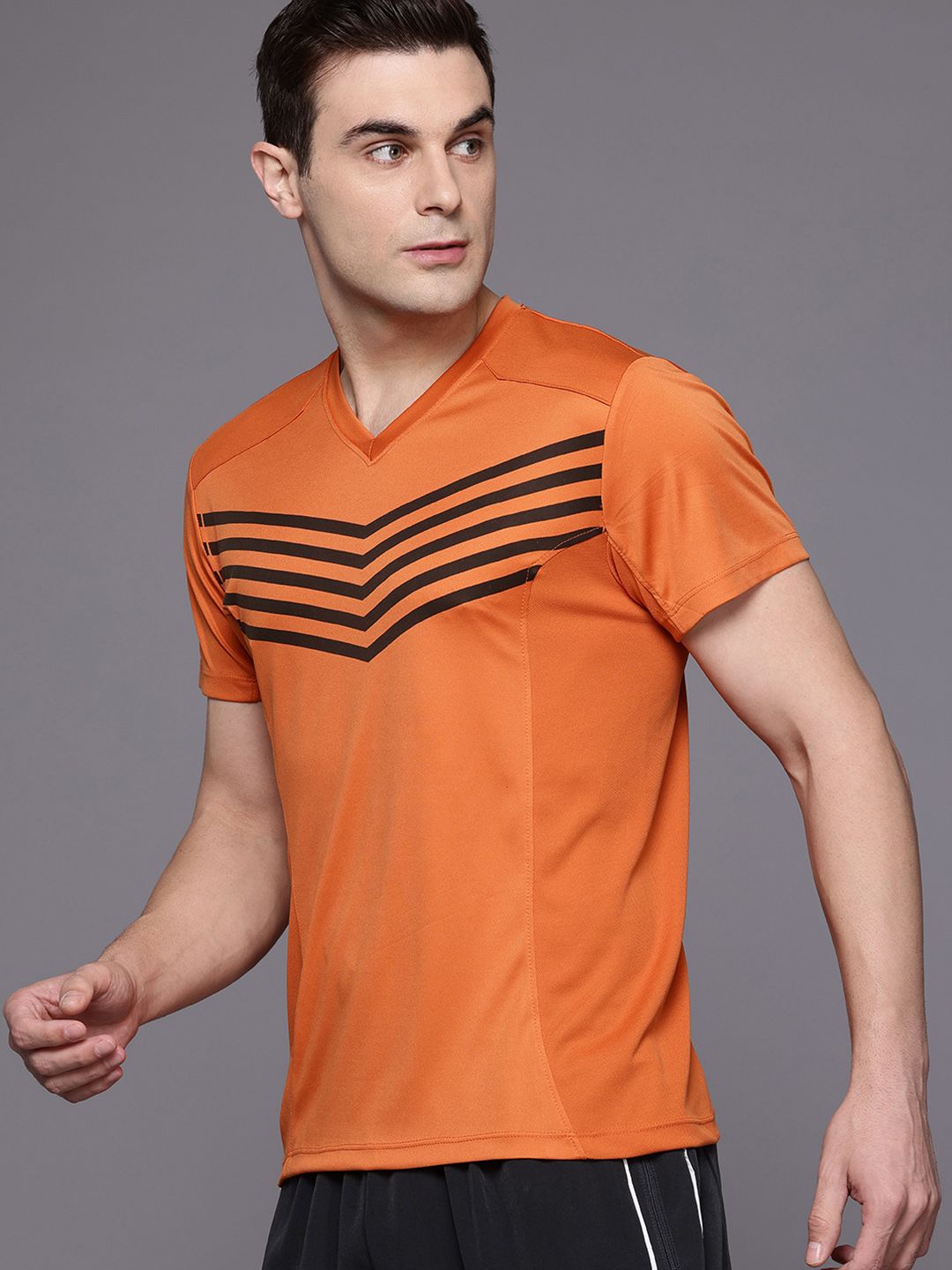 HRX by Hrithik Roshan Printed Rapid-Dry Training T-shirt