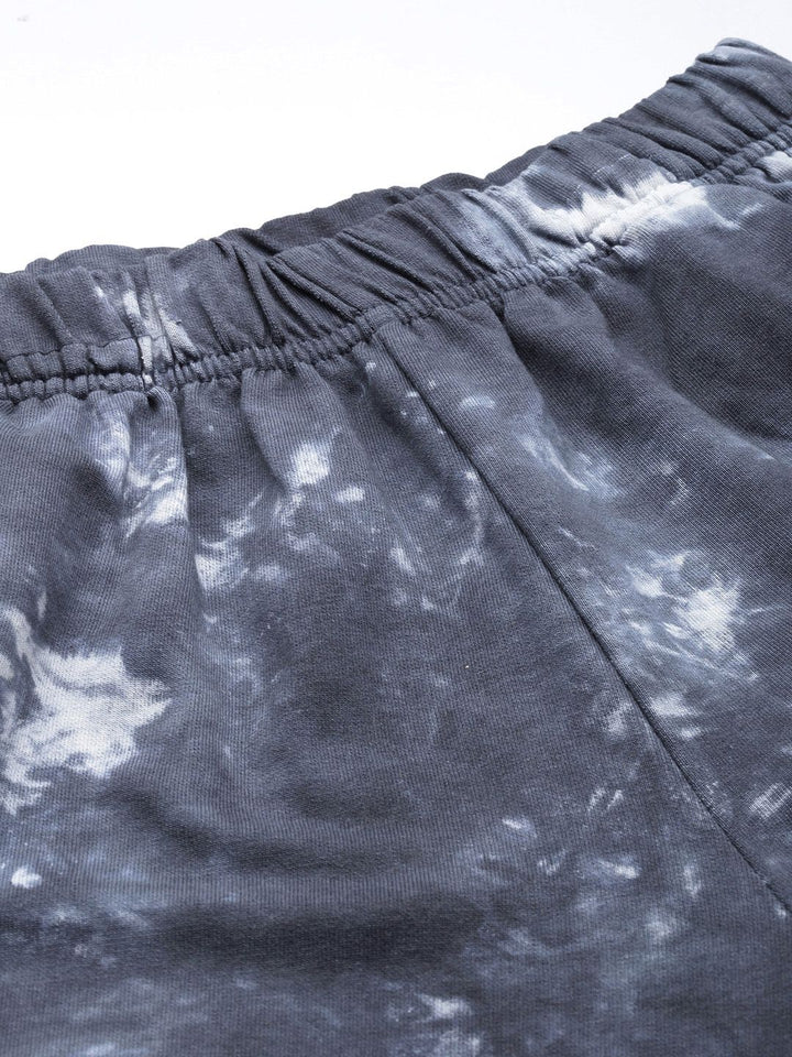 HRX by Hrithik Roshan Tie & Dye Printed Sweatshirt & Joggers