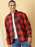 Thomas Scott Classic Opaque Checked Cotton Casual Shirt