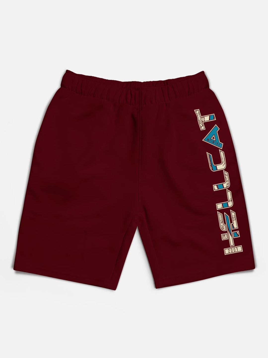 HELLCAT Boys Pack of 5 Typography Printed Shorts
