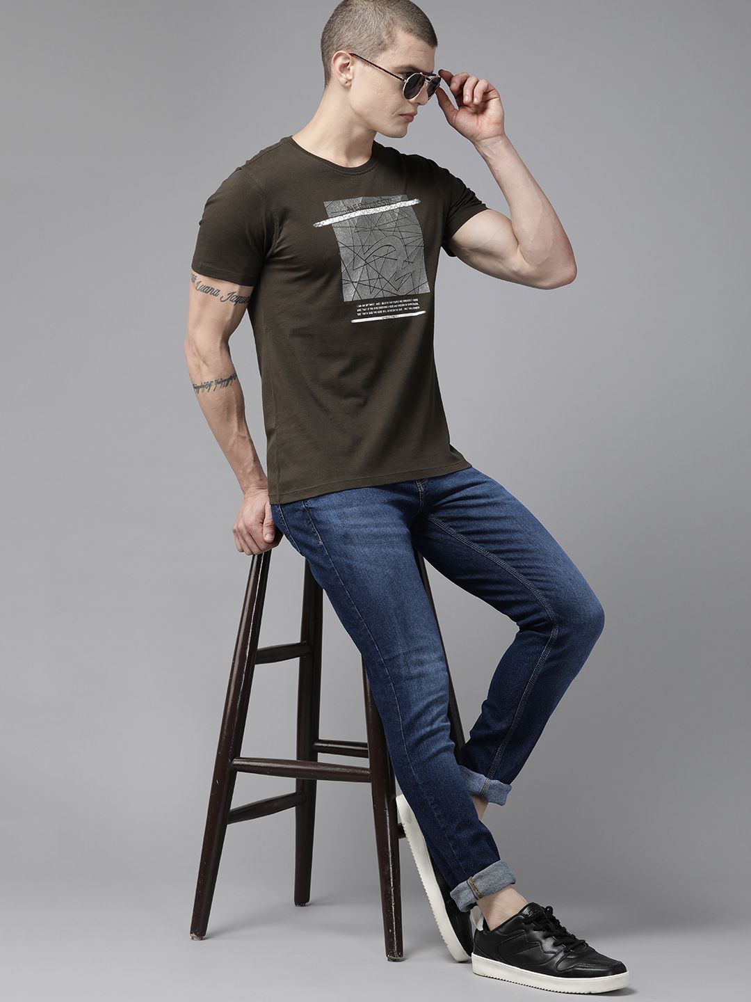 SPYKAR Men Skinny Fit Low-Rise Light Fade Jeans