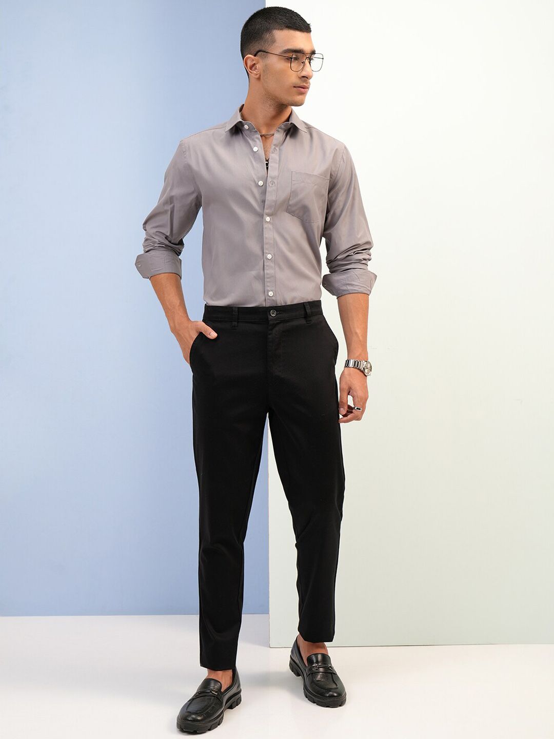 HIGHLANDER Premium Satin Chino Trousers