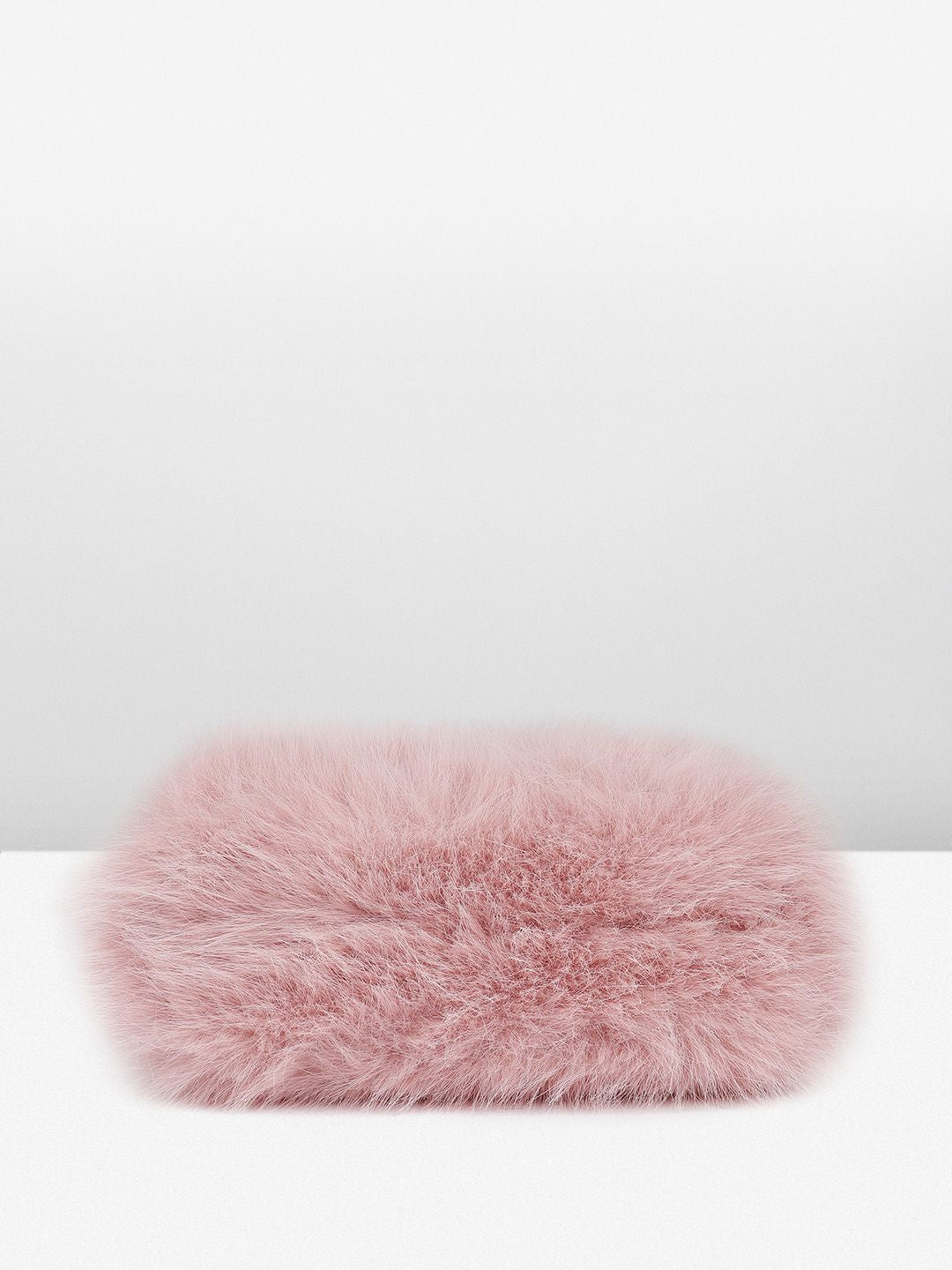DressBerry Structured Handheld Bag With Fur