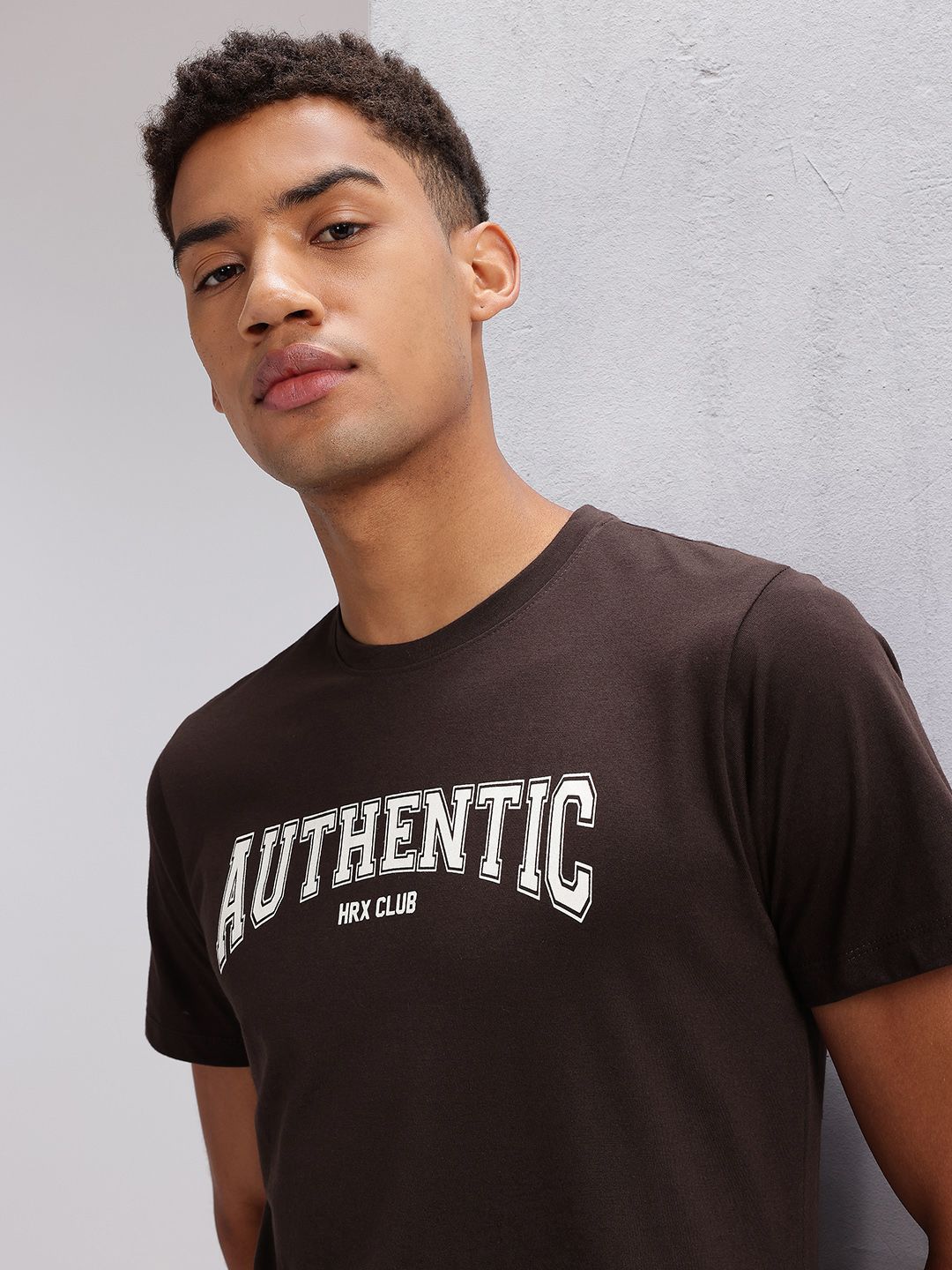 HRX by Hrithik Roshan Typography Printed Lifestyle T-shirt
