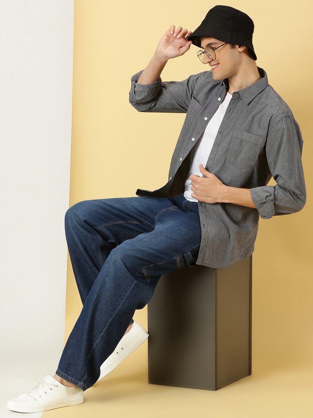 Thomas Scott Classic Opaque Cotton Casual Shirt
