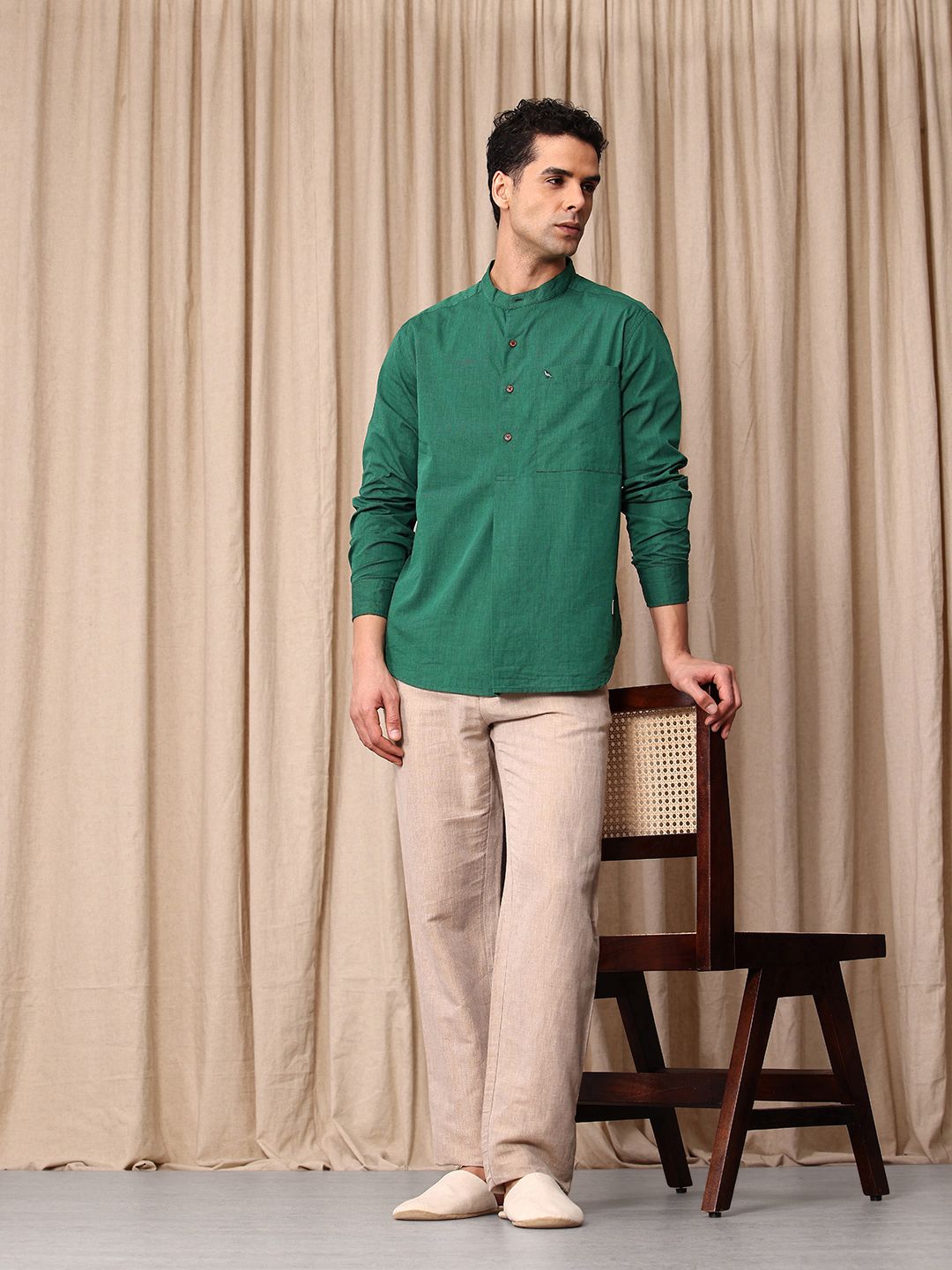 Mr Bowerbird Pure Cotton Casual Shirt